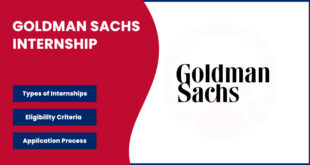 Goldman Sachs Internship