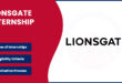 Lionsgate Internship